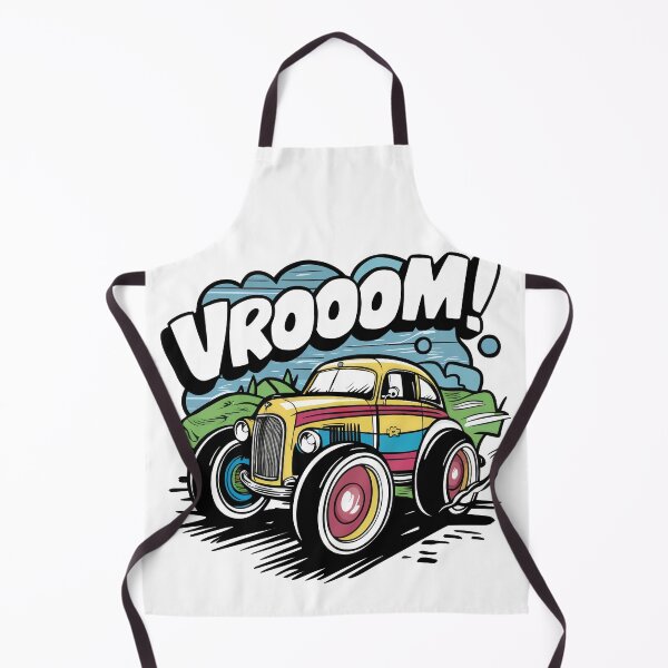 Item preview, Comic Car Vrooom! Comic Style Car designed and sold by Quirky Shirts.