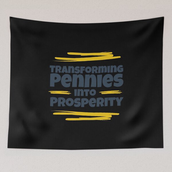 Item preview, Saving Challenges: Transforming Pennies into Prosperity designed and sold by musthavewords.