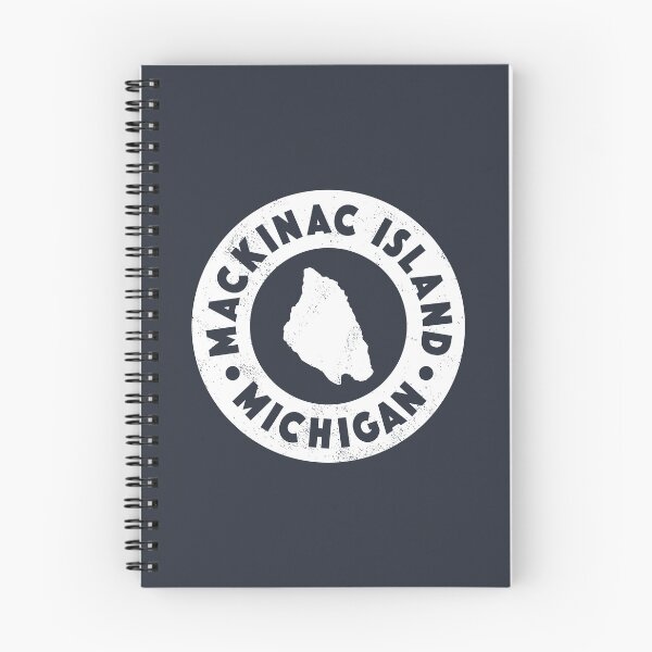 Item preview, Vintage Mackinac Island Circle Badge designed and sold by deadmansupplyco.