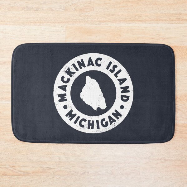 Item preview, Vintage Mackinac Island Circle Badge designed and sold by deadmansupplyco.