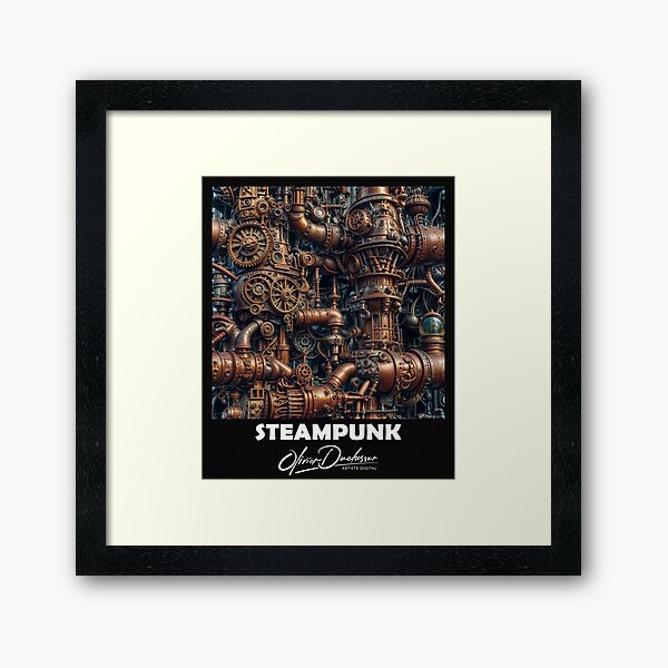 Aperçu de l'œuvre Steampunk 30 créée et vendue par olivier duchossoir.