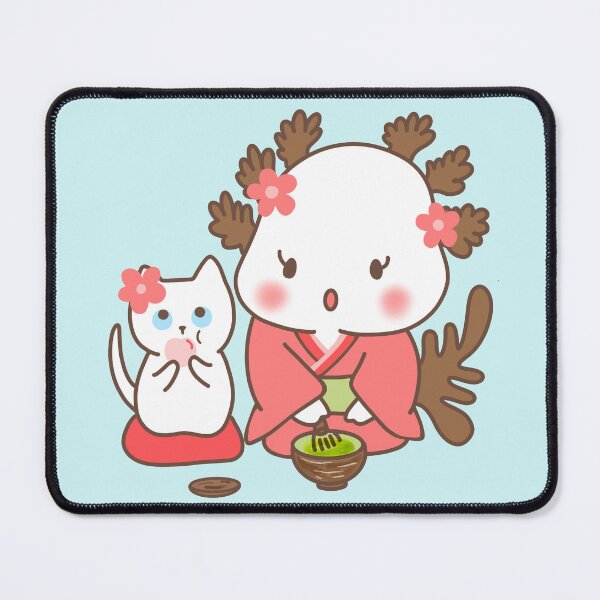 Item preview, Matcha yori Dango-抹茶より団子-Haato the Gang of Salamander-Axolotl designed and sold by lazycat14.