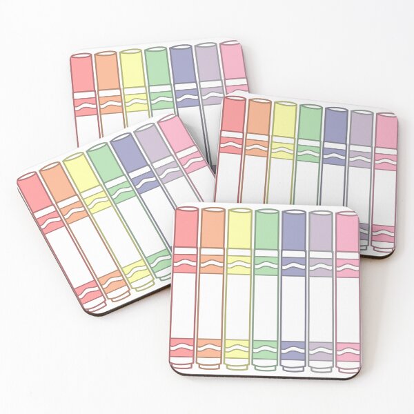 Item preview, Pastel Rainbow Markers designed and sold by Whylimecreates.