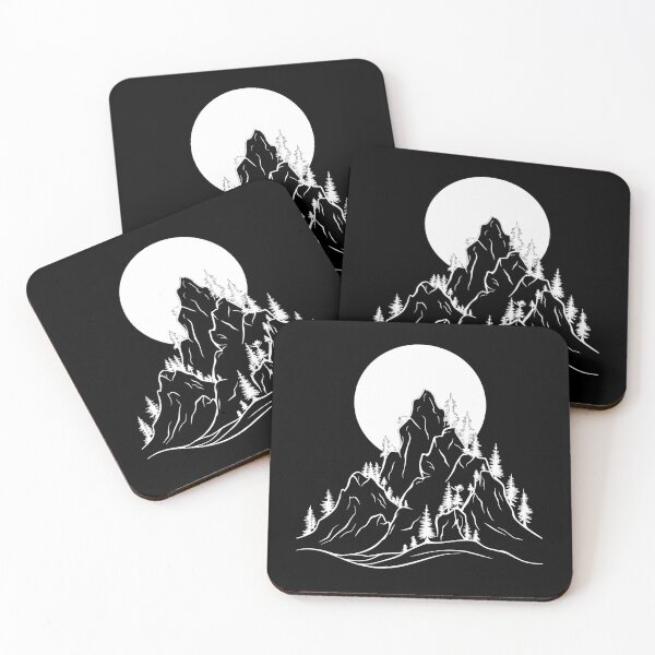 Item preview, Quiet peaks (White) designed and sold by Mr-M-2000.