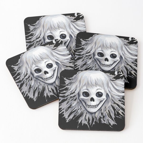 Item preview, Smiling skull designed and sold by Attic-Junk.