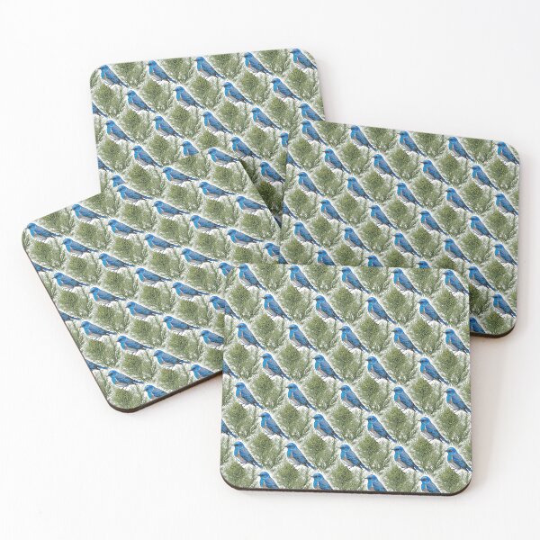 Item preview, Nevada Mountain Bluebird And Sagebrush Pattern 1 designed and sold by taiche.