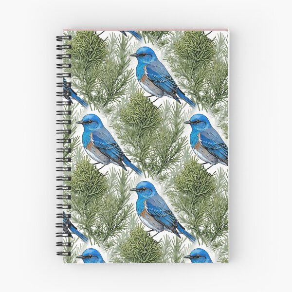 Item preview, Nevada Mountain Bluebird And Sagebrush Pattern 1 designed and sold by taiche.