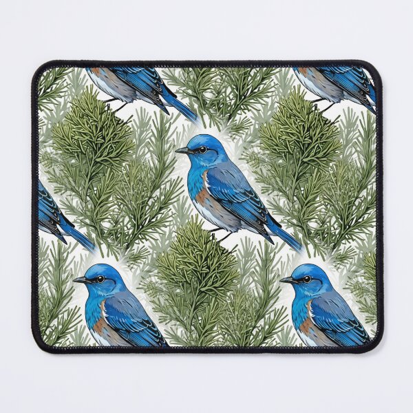 Item preview, Nevada Mountain Bluebird And Sagebrush Pattern 1 designed and sold by taiche.