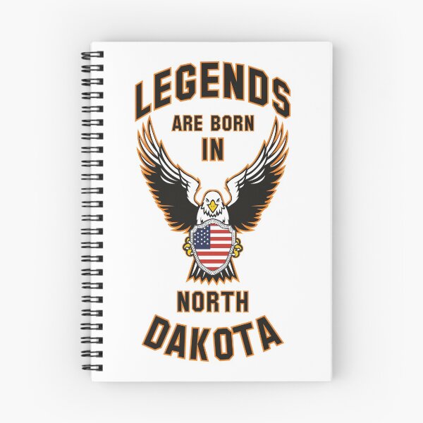 Item preview, Legends are born in North Dakota designed and sold by beloknet.