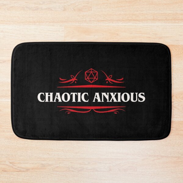 Item preview, Chaotic Anxious Funny Tabletop RPG Alignment designed and sold by pixeptional.