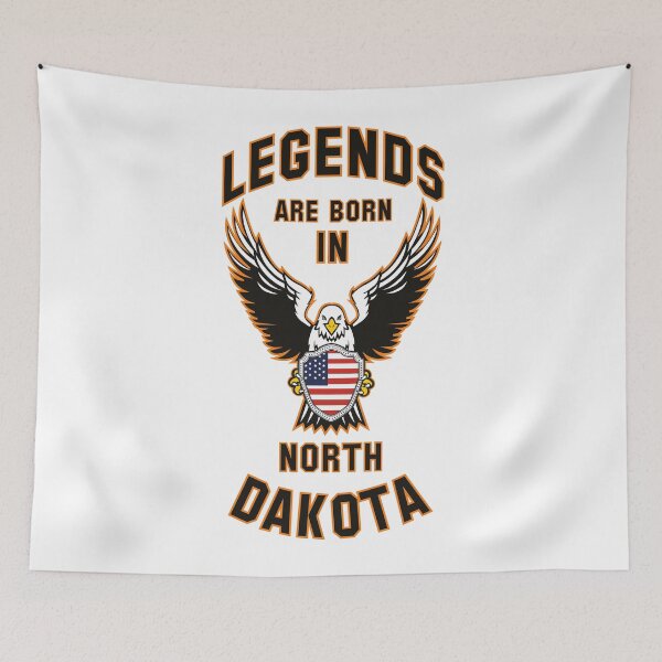 Item preview, Legends are born in North Dakota designed and sold by beloknet.