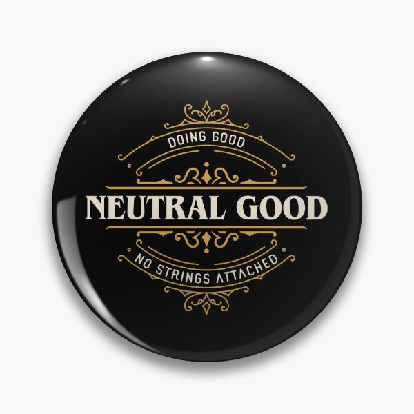 Item preview, Neutral Good Funny Tabletop RPG Alignment designed and sold by pixeptional.