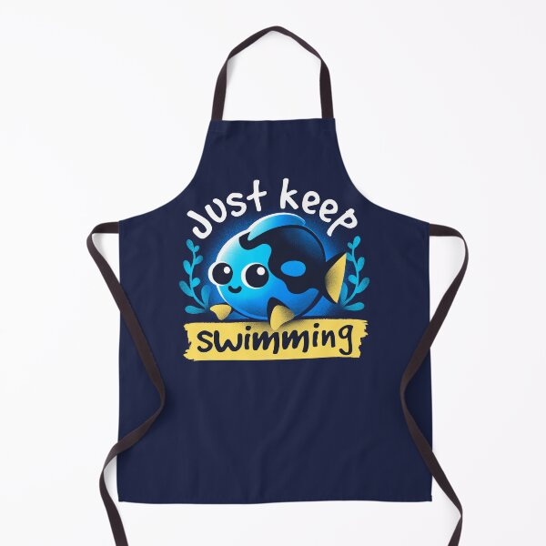 Item preview, cute just keep swimming designed and sold by NemiMakeit.