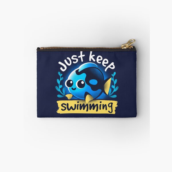 Item preview, cute just keep swimming designed and sold by NemiMakeit.