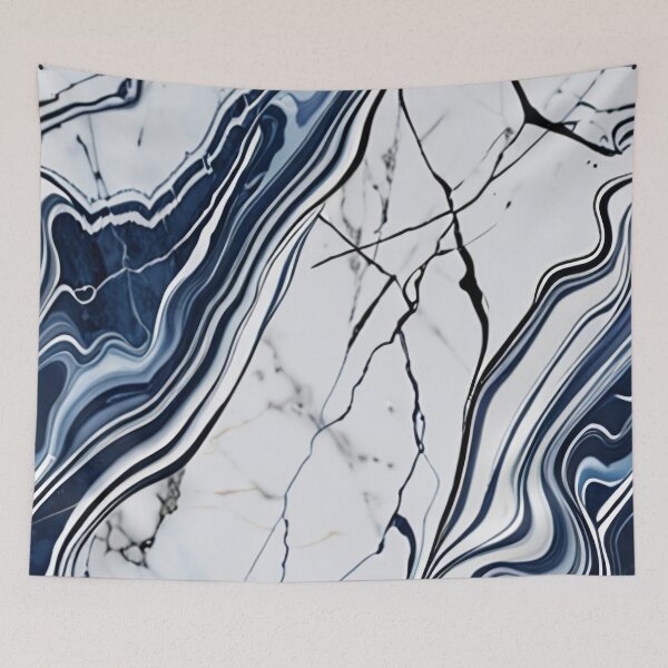 Item preview, Abstract , Marble , Lapis Lazuli , Blue , Painting , Poster , anime posters , anime stickers , iPhone Case , Wall Art designed and sold by fineartstyles4u.