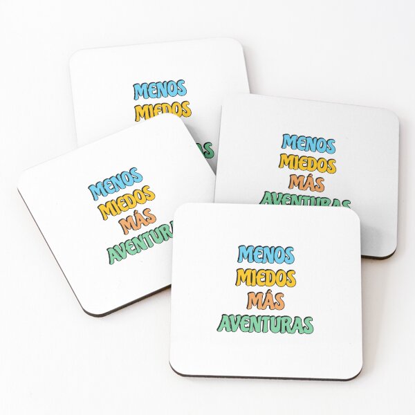 Item preview, Menos miedos, más aventuras - Spanish motivational designed and sold by Inspirationmotivation.