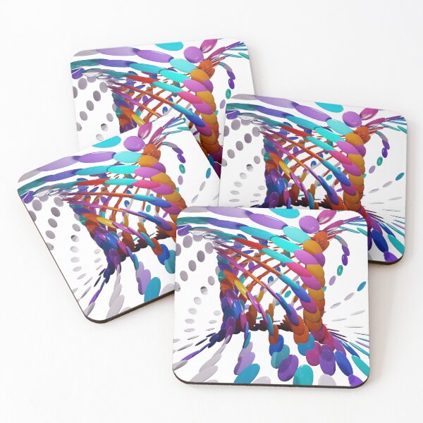 Item preview, Multi-colored spiral in 3D designed and sold by HerbertFlenner.
