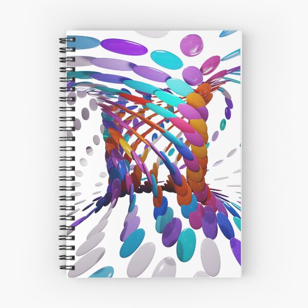Item preview, Multi-colored spiral in 3D designed and sold by HerbertFlenner.