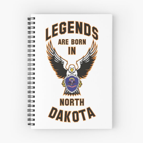Item preview, Legends are born in North Dakota designed and sold by beloknet.