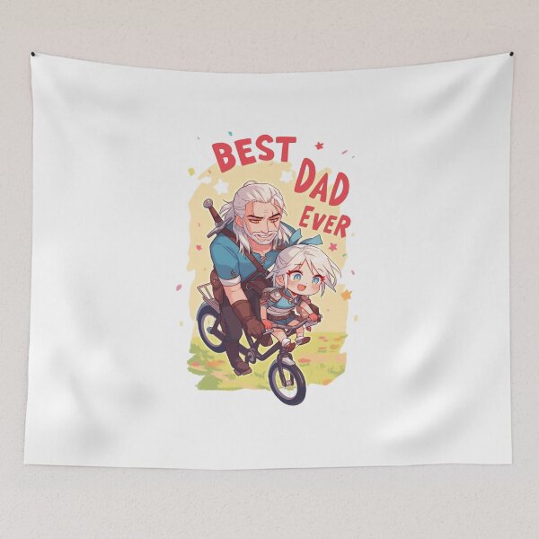 Item preview, El mejor papá de todos los tiempos - Paseo en bicicleta - Witcher designed and sold by Fenay Designs.