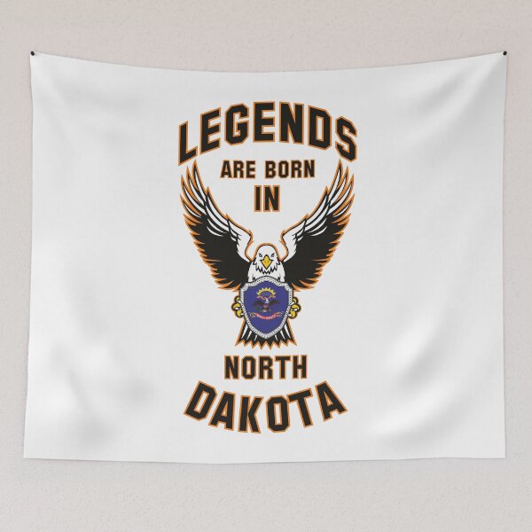 Item preview, Legends are born in North Dakota designed and sold by beloknet.