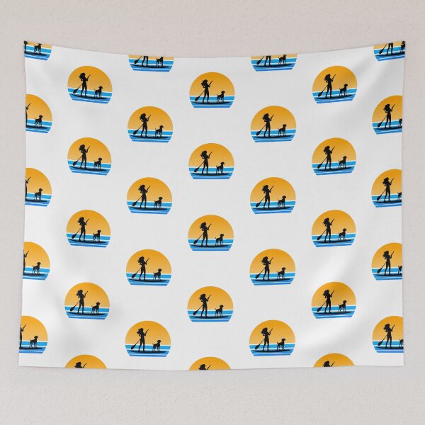 Item preview, SUP and Pointer Women's Standup Paddleboard Summer German Shorthaired Pointer Gift  designed and sold by Guarddogdrive.