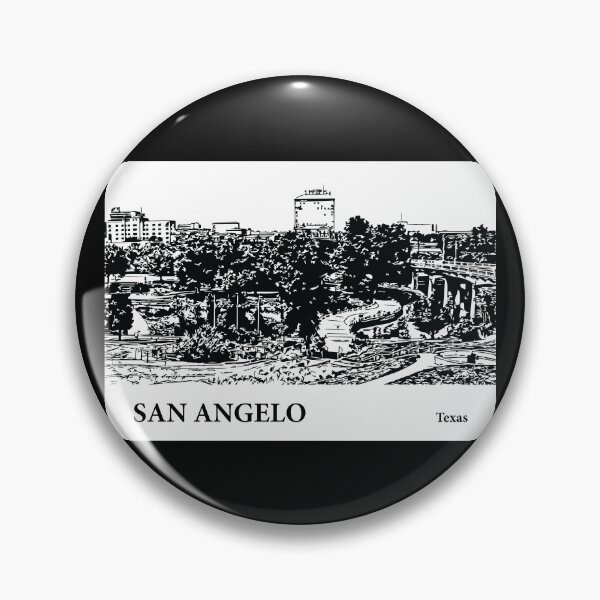 Item preview, San Angelo Texas designed and sold by Lakeric Cityscapes.