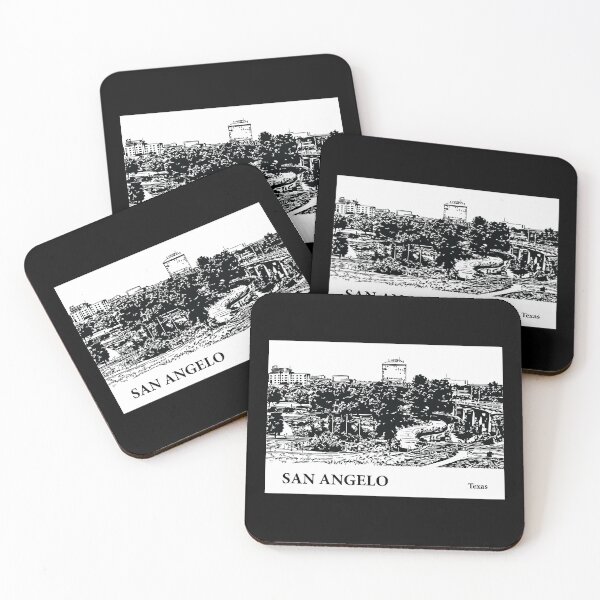Item preview, San Angelo Texas designed and sold by Lakeric Cityscapes.