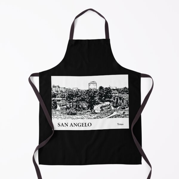 Item preview, San Angelo Texas designed and sold by Lakeric Cityscapes.
