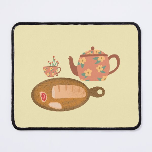 Item preview, Teatime with freshly baked bread designed and sold by pinkyfish1010.