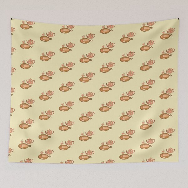 Item preview, Teatime with freshly baked bread designed and sold by pinkyfish1010.