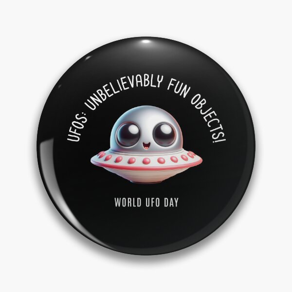 Artikelvorschau, UFOs: Unbelievably fun objects - World UFO Day entworfen und verkauft von Pflugart.