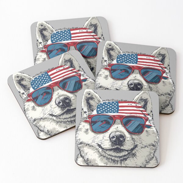 Item preview, American 4th July Dog #3 designed and sold by SayItWithYours.