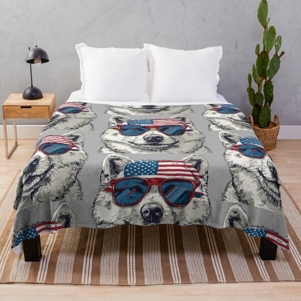 Item preview, American 4th July Dog #3 designed and sold by SayItWithYours.