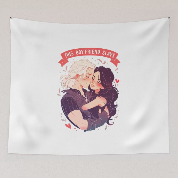 Item preview, Este novio mata - San Valentín - Estilo anime - Witcher designed and sold by Fenay Designs.