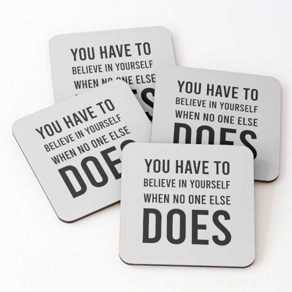 Item preview, You have to beleve in yourself when no one else does t-shirt, unisex shirt, funny shirts, women shirt, life quote t-shirts,  designed and sold by kandoussishop.
