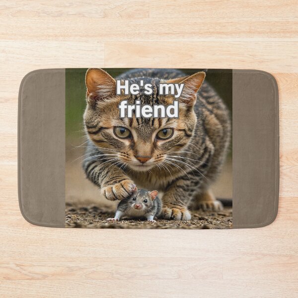 Item preview, He's My Friend  designed and sold by Surreallytee.