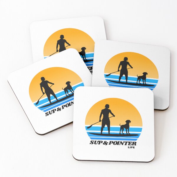 Item preview, SUP and Pointer Life Standup Paddleboarding German Shorthaired Dog Dad designed and sold by Guarddogdrive.