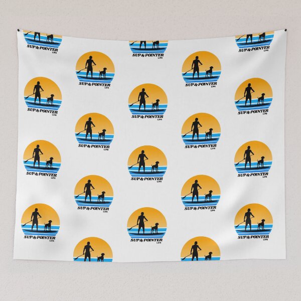 Item preview, SUP and Pointer Life Standup Paddleboarding German Shorthaired Dog Dad designed and sold by Guarddogdrive.