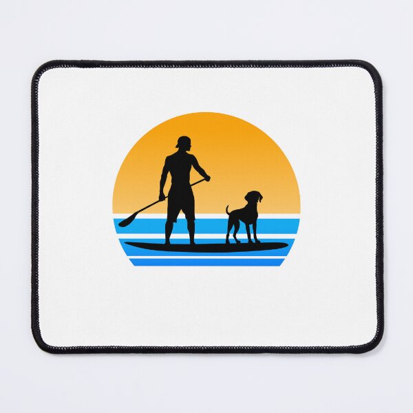 Item preview, SUP and Pointer Standup Paddleboarding German Shorthaired Dog Dad designed and sold by Guarddogdrive.