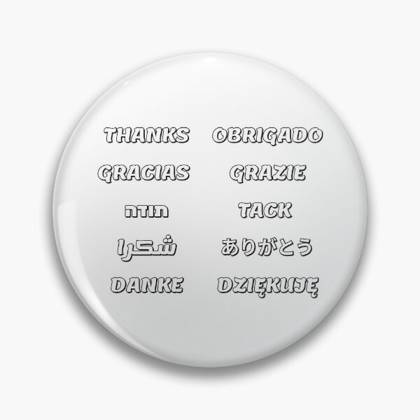 Item preview, Thanks in many languages designed and sold by Inspirationmotivation.