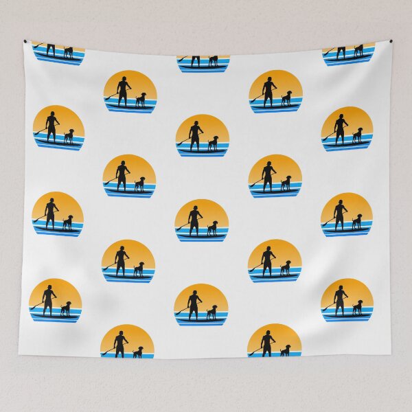 Item preview, SUP and Pointer Standup Paddleboarding German Shorthaired Dog Dad designed and sold by Guarddogdrive.