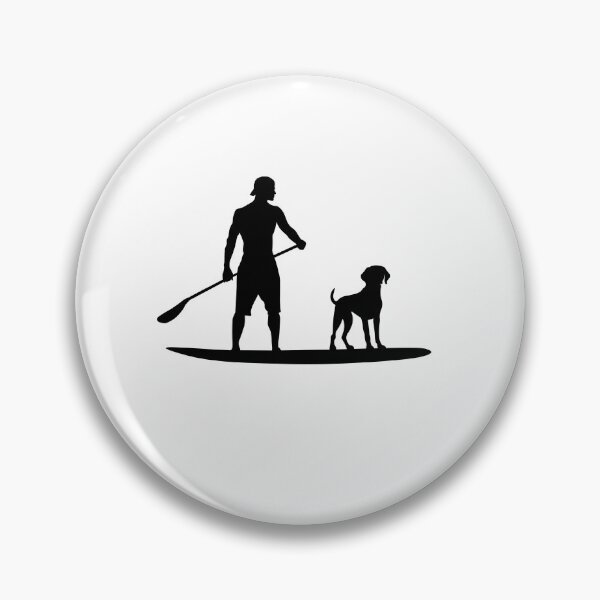 Item preview, Mens SUP Standup Paddleboarding German Shorthaired Pointer Dog Dad designed and sold by Guarddogdrive.