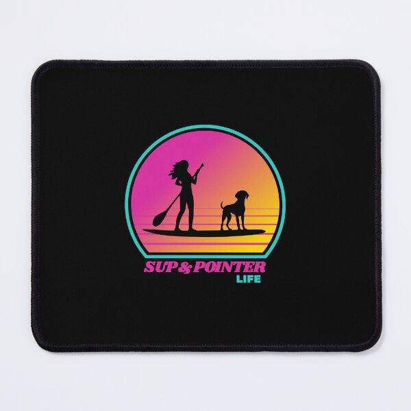 Item preview, Retro SUP & Pointer Life Paddleboarding Shorthaired Pointer Mom designed and sold by Guarddogdrive.