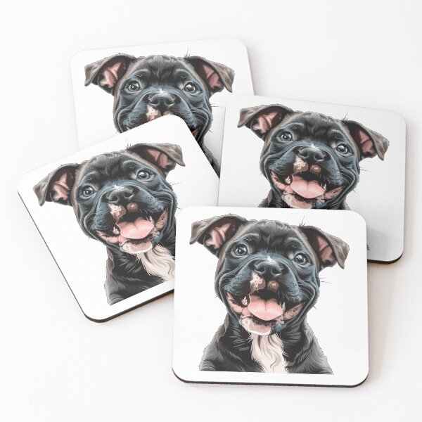 Item preview, Joyful | Pit Bull Puppy designed and sold by Brand Uno Studio.