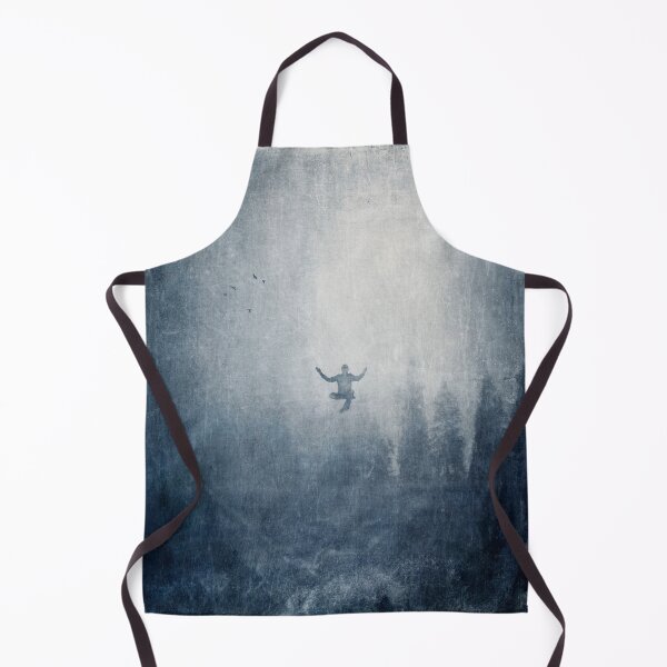 Item preview, Inner Peace - Monochrome Surreal and Moody Landscape designed and sold by Dyrk Wyst Redbubble Shop.