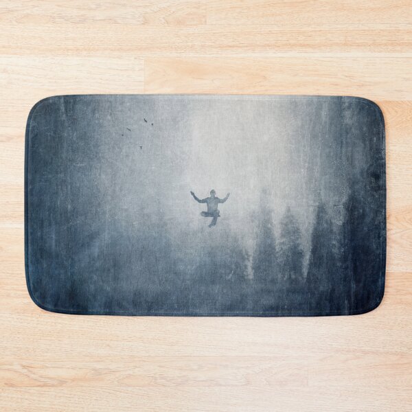 Item preview, Inner Peace - Monochrome Surreal and Moody Landscape  designed and sold by Dyrk Wyst Redbubble Shop.