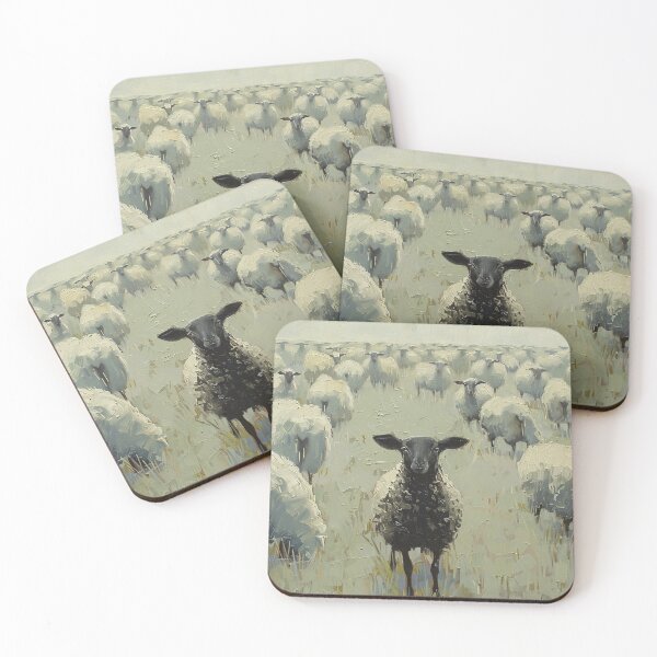 Item preview, Black Sheep of the Family (Impressionist) designed and sold by Samuelsboro.