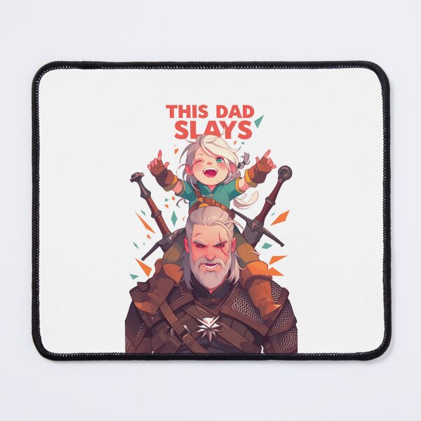 Item preview, This Dad Slays - Father's Day Gift - Witcher designed and sold by Fenay Designs.