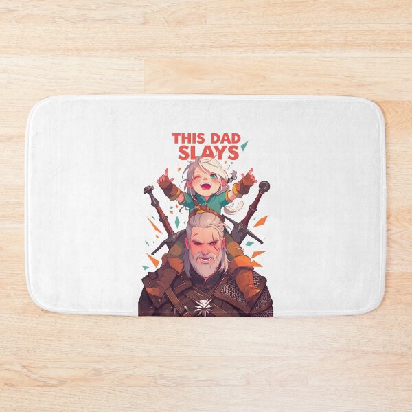 Item preview, This Dad Slays - Father's Day Gift - Witcher designed and sold by Fenay Designs.